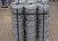 Electro Galvanized Barbed Fencing Wire Pallet Packing For Safety Protection Project